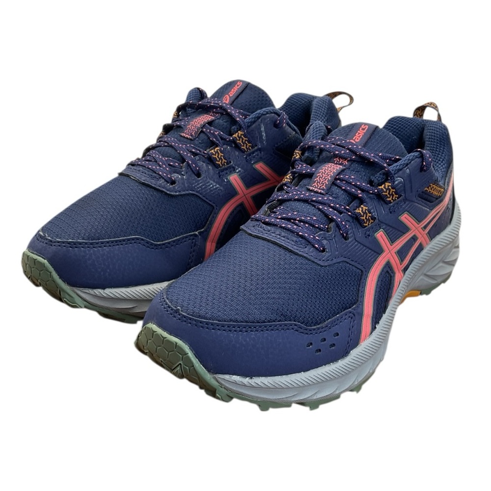 ASICS‎ Gel Venture 9 Indigo Blue Papaya Running
Shoes Women's Size 6 M